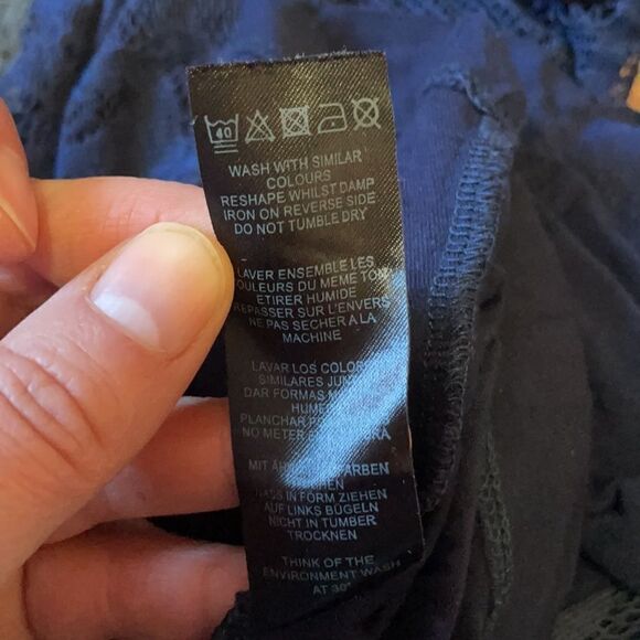 ✨Host Pick! asos Maternity Navy Lace Dress - Picture 7 of 7